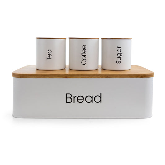 4 Piece Kitchen Canister Set