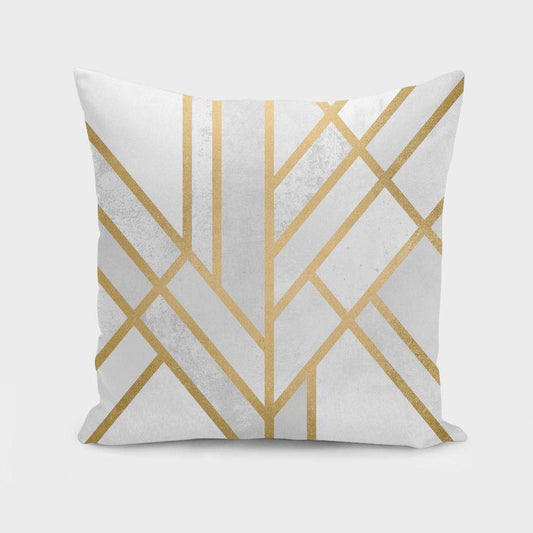 Art Deco Geometry Pillow