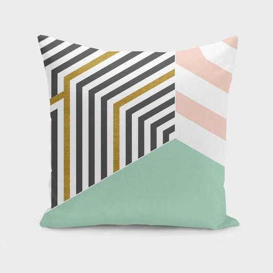 Mint & Gold Room Pillow